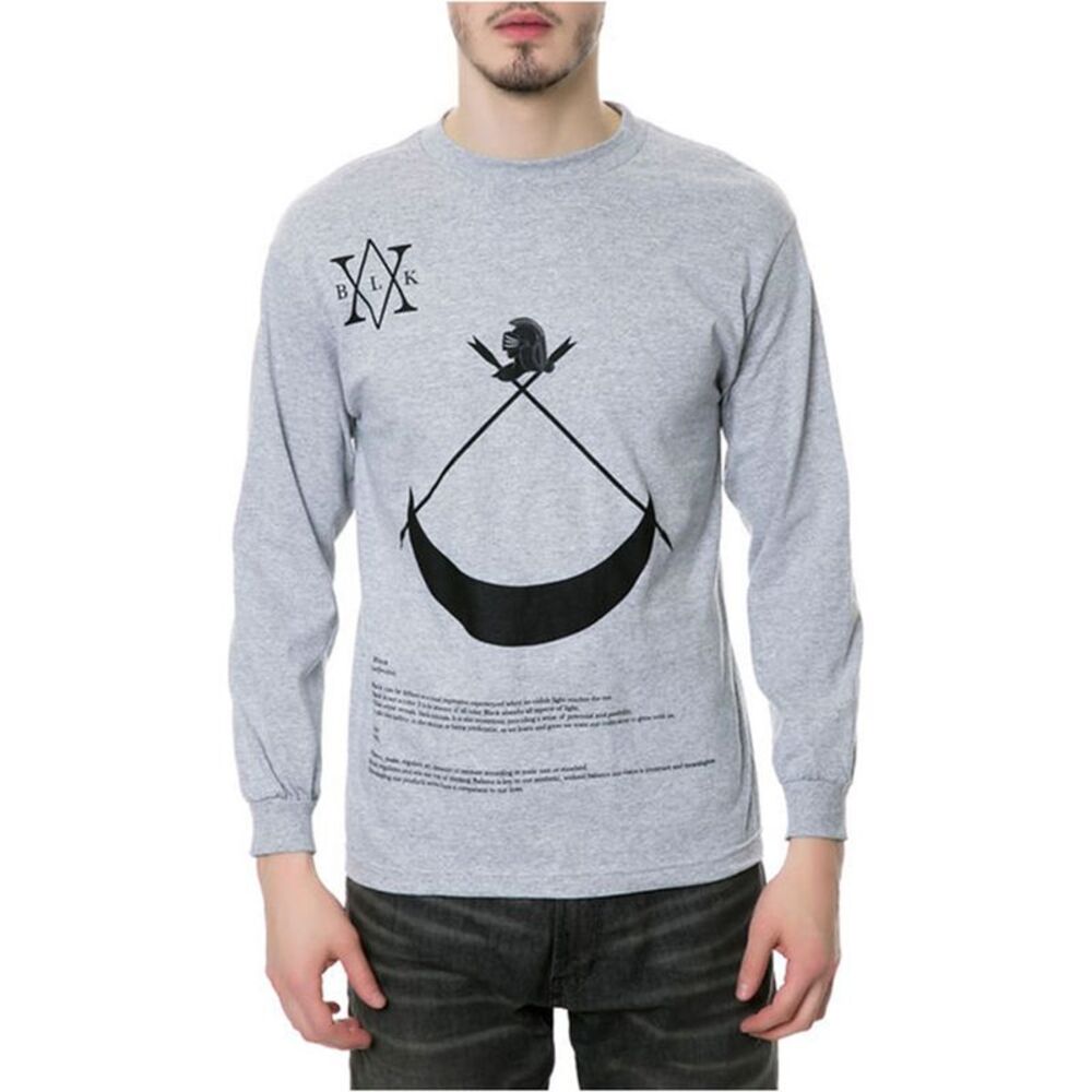 Black Scale Mens The Definition LS Graphic T-Shirt, NWT